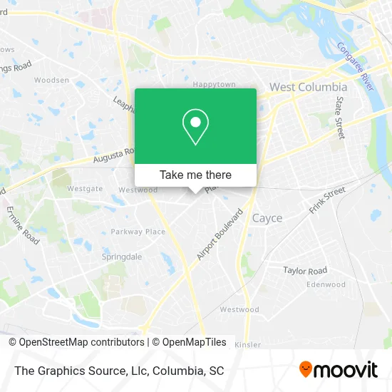 The Graphics Source, Llc map