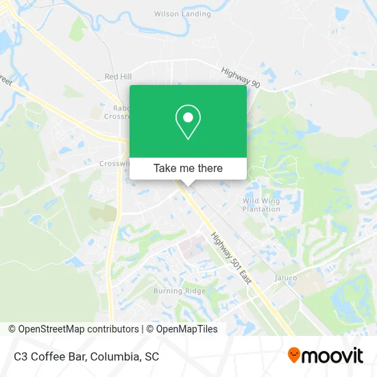 C3 Coffee Bar map