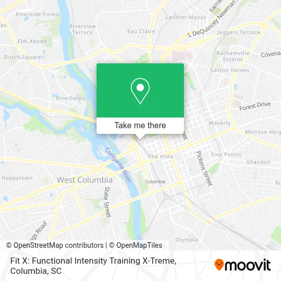 Fit X: Functional Intensity Training X-Treme map