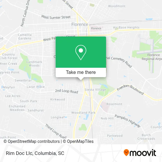 Rim Doc Llc map