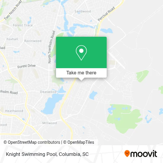 Knight Swimming Pool map