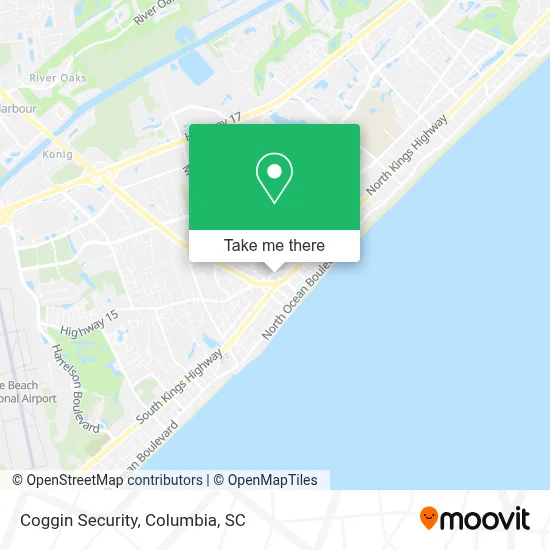 Coggin Security map