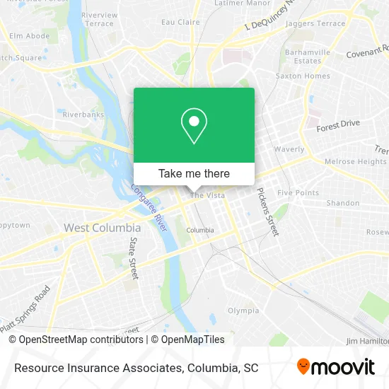 Resource Insurance Associates map