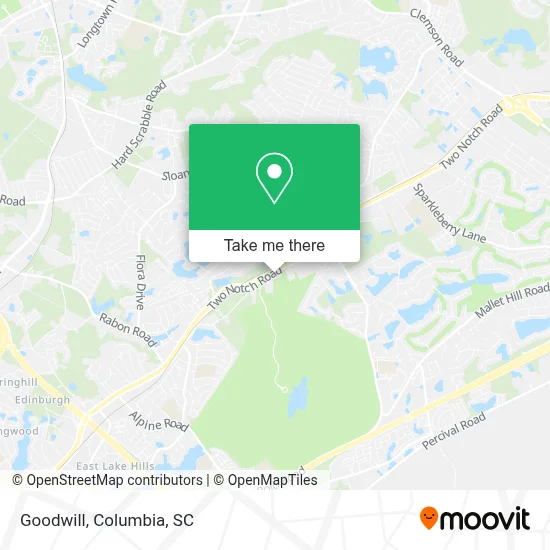 Goodwill map