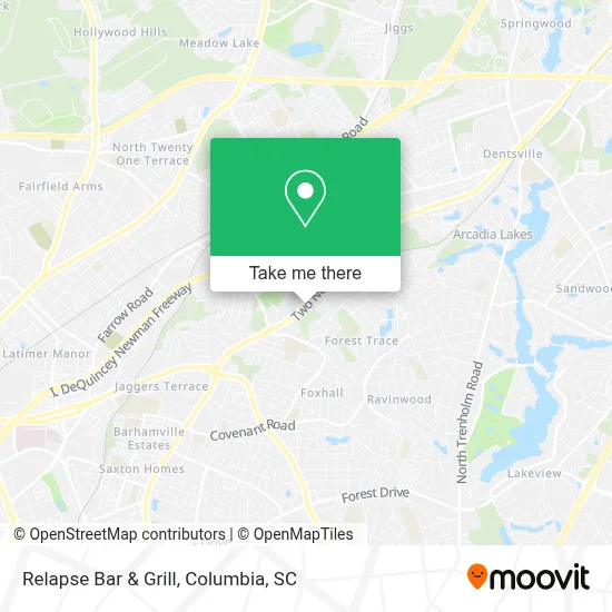 Relapse Bar & Grill map