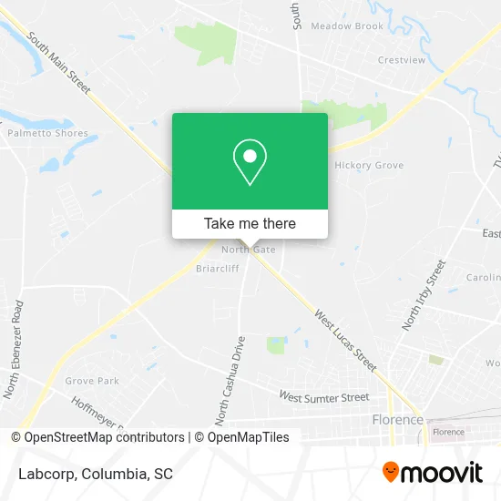 Labcorp map