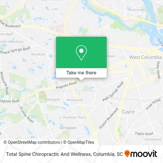 Total Spine Chiropractic And Wellness map