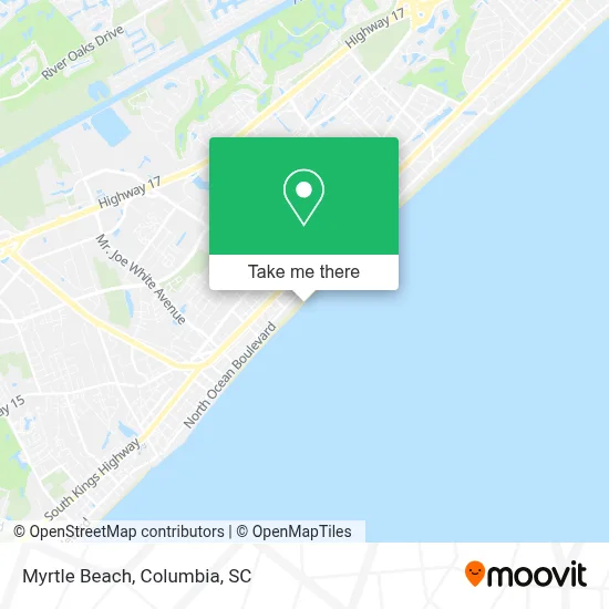 Myrtle Beach map