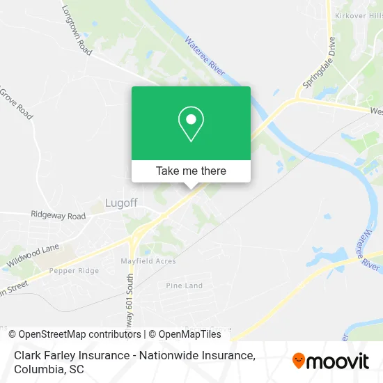 Clark Farley Insurance - Nationwide Insurance map
