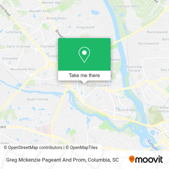 Greg Mckenzie Pageant And Prom map