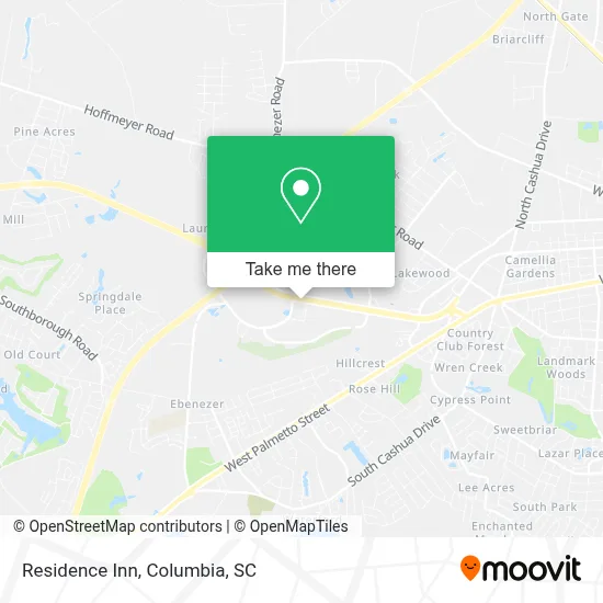 Residence Inn map