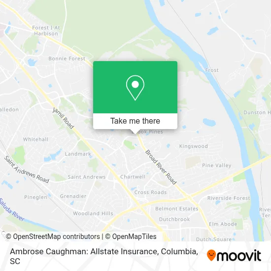 Ambrose Caughman: Allstate Insurance map