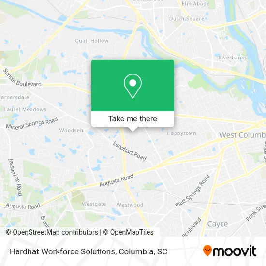 Hardhat Workforce Solutions map