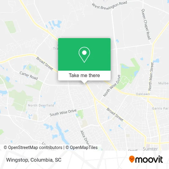 Wingstop map