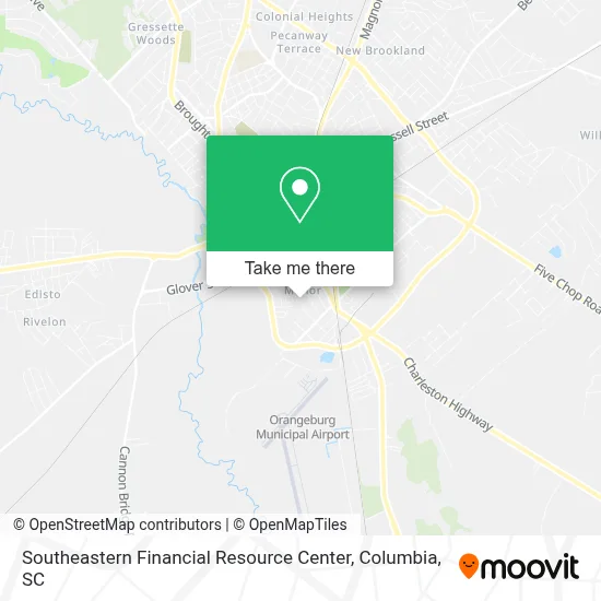 Southeastern Financial Resource Center map