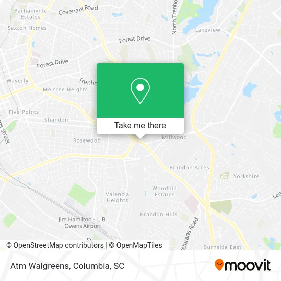 Atm Walgreens map