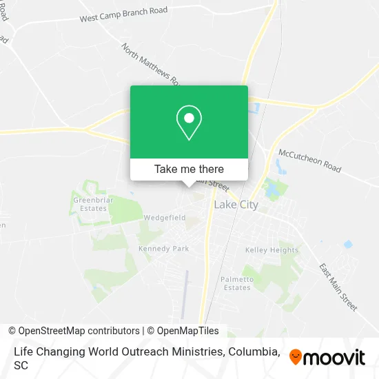 Life Changing World Outreach Ministries map