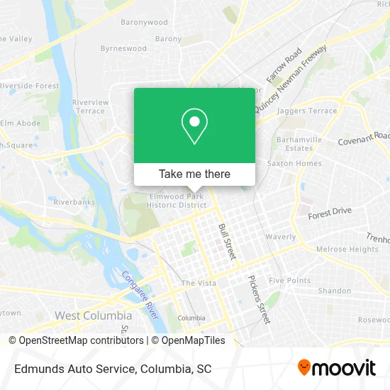 Edmunds Auto Service map