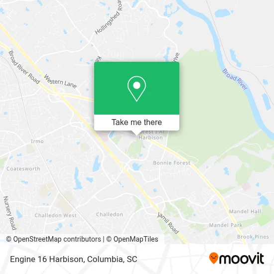 Engine 16 Harbison map