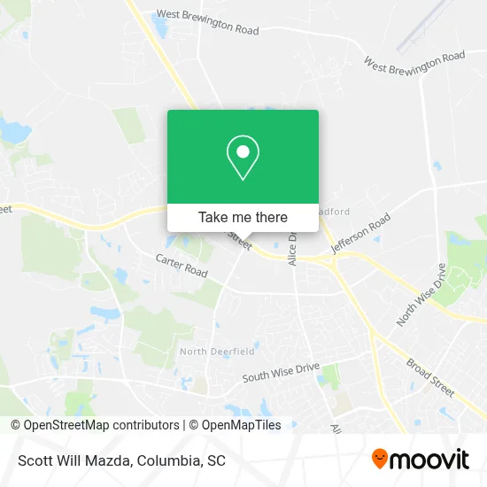 Scott Will Mazda map