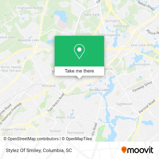 Stylez Of Smiley map