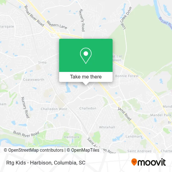 Rtg Kids - Harbison map