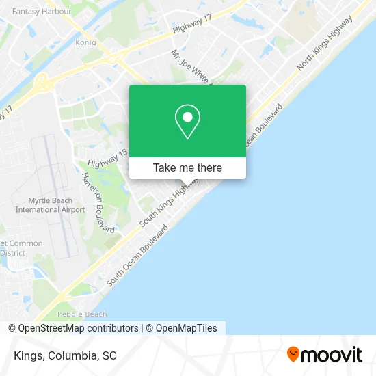 Kings map