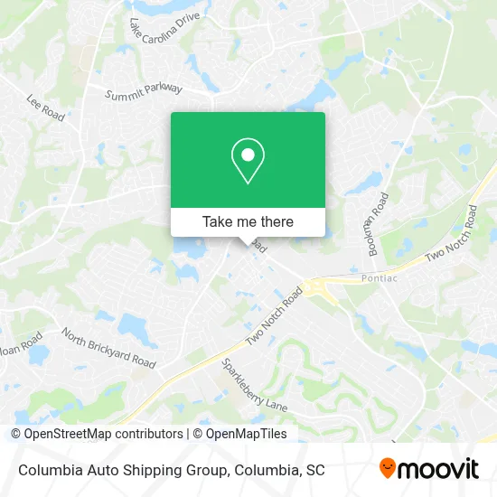 Columbia Auto Shipping Group map