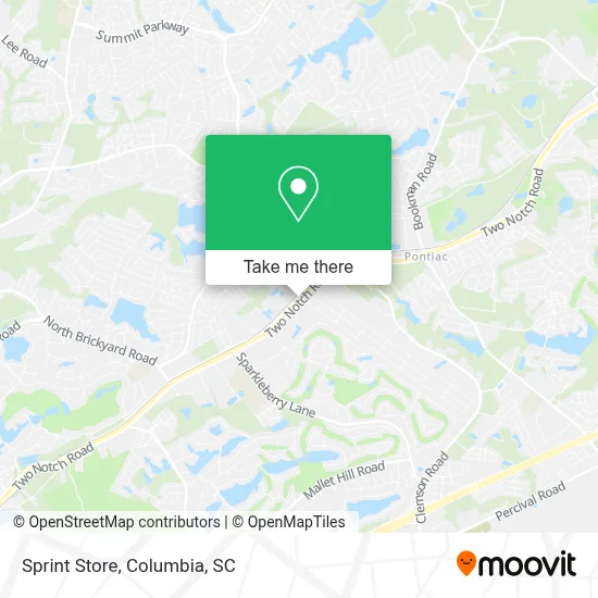 Sprint Store map