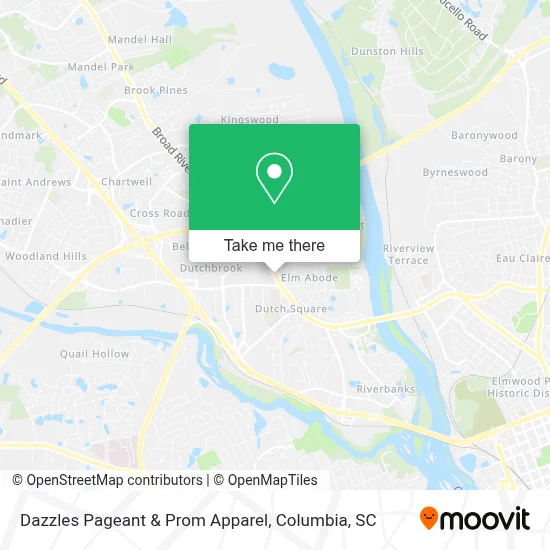 Dazzles Pageant & Prom Apparel map