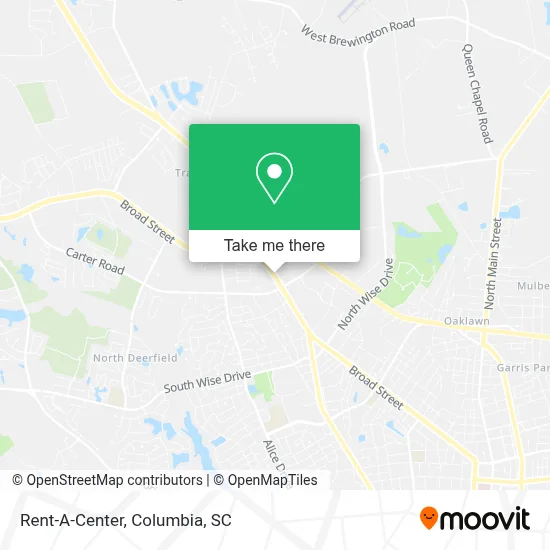 Rent-A-Center map