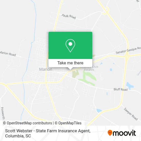Scott Webster - State Farm Insurance Agent map