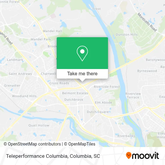 Teleperformance Columbia map