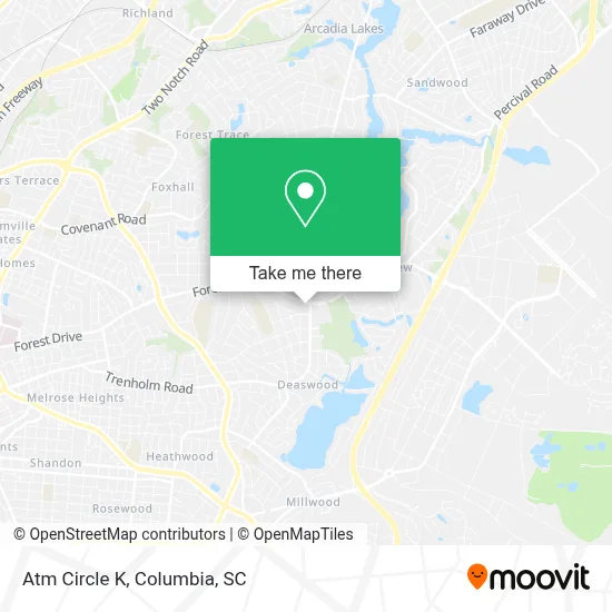 Atm Circle K map