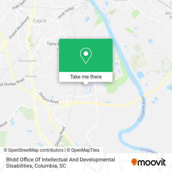 Bhdd Office Of Intellectual And Developmental Disabilities map