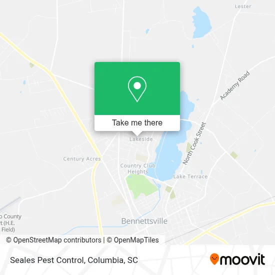 Seales Pest Control map