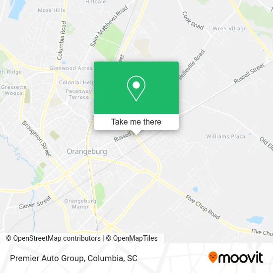 Premier Auto Group map