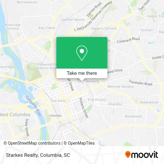 Starkes Realty map