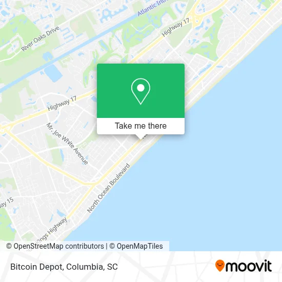Bitcoin Depot map