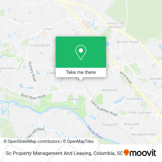 Sc Property Management And Leasing map
