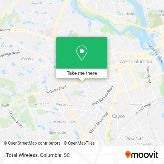 Total Wireless map