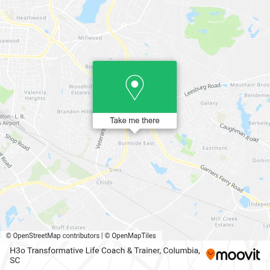H3o Transformative Life Coach & Trainer map