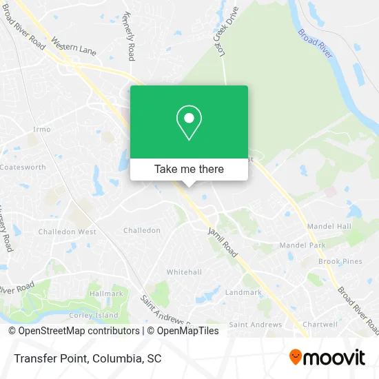 Transfer Point map