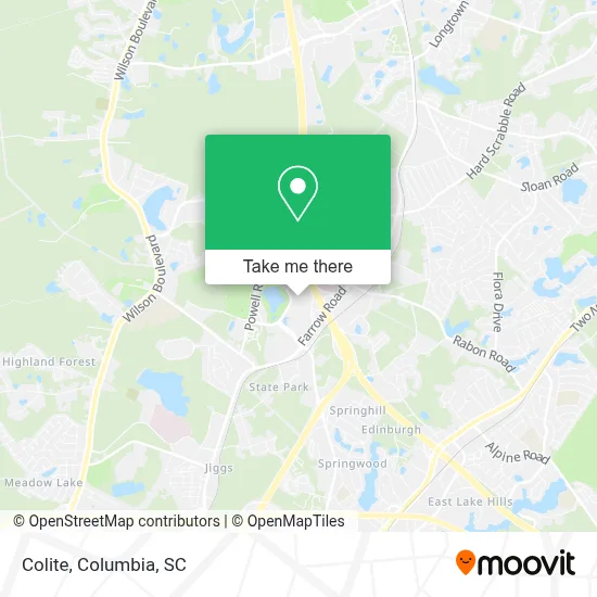 Colite map