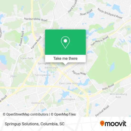 Springup Solutions map