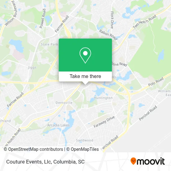 Couture Events, Llc map