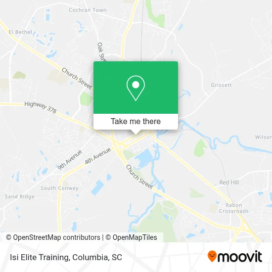 Isi Elite Training map