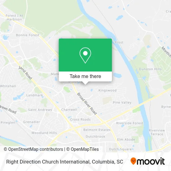Right Direction Church International map