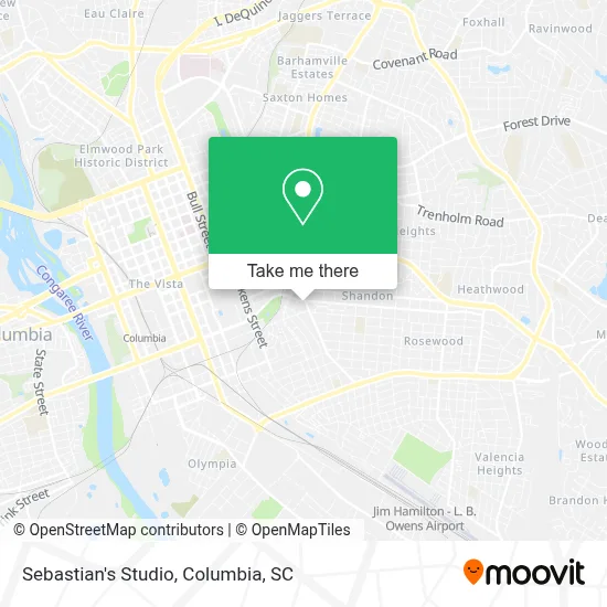 Sebastian's Studio map