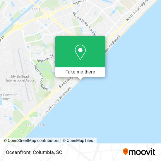 Oceanfront map
